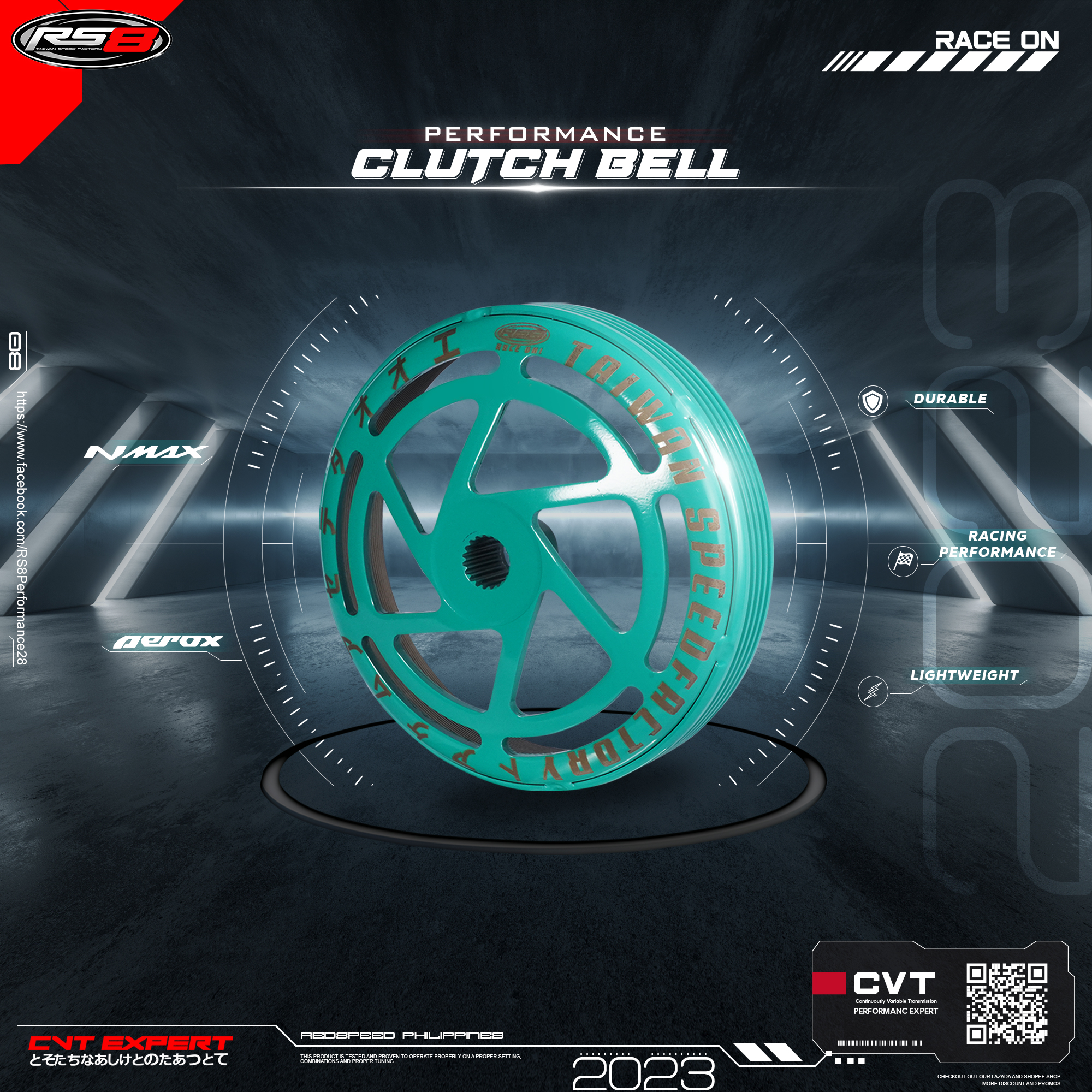 Clutch Bell NMAX - Green